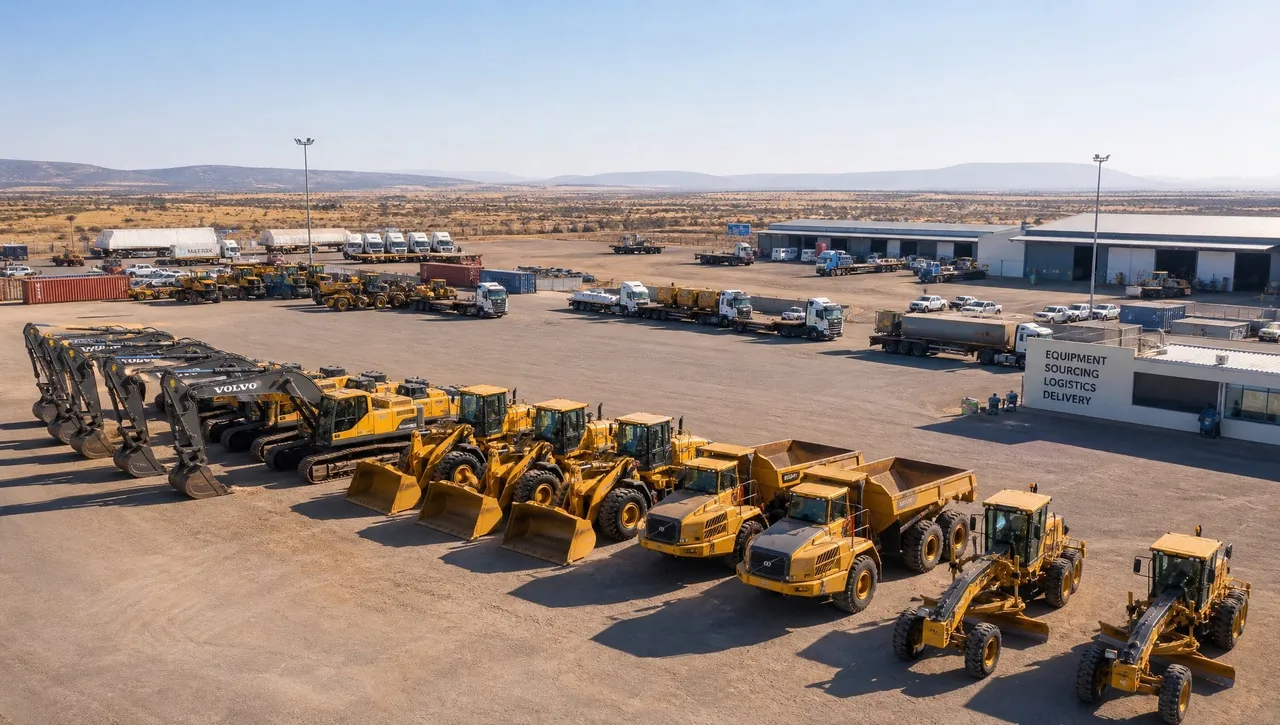 Earthmoving and industrial equipment sourced for procurement review